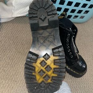 Doc Martin platform boots